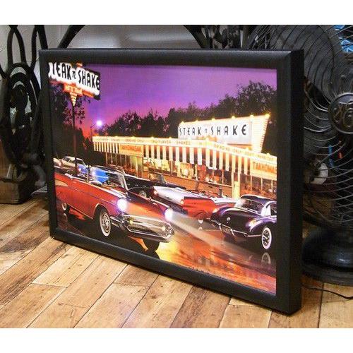 LED ピクチャーフレーム Steak n Shake インテリアピクチャー