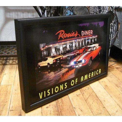 LED ピクチャーフレーム ROYAL DINER インテリアピクチャー LED ピクチャーフレーム ROYAL DINER インテリアピクチャー