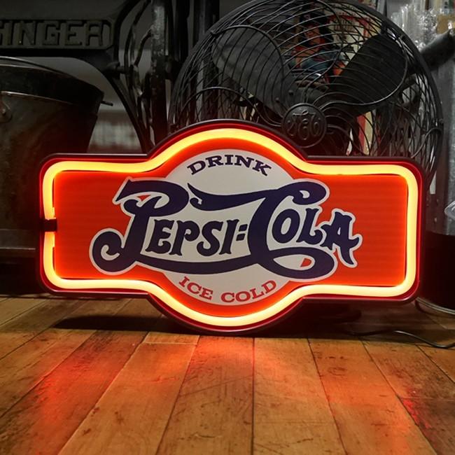 ペプシコーラ LED ロープ ネオンサイン PEPSI COLA インテリア ペプシコーラ LED ロープ ネオンサイン PEPSI COLA インテリア