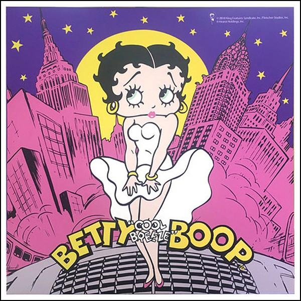 ベティブープ MOON LEDキャンバスライト Betty Boop インテリア ネオン