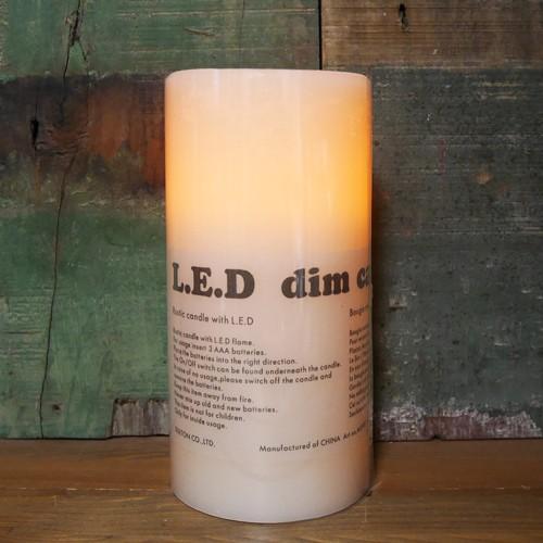 LED キャンドルライト Mサイズ DIM CANDLE インテリア : アメリカン