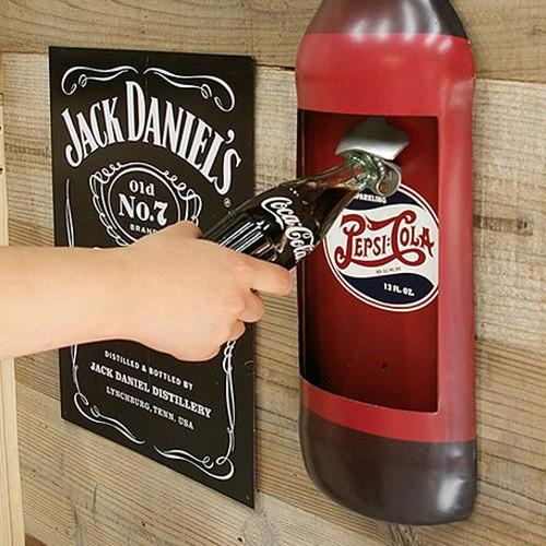 ペプシコーラ シェイプド ボトルキャップ オープナー PEPSI アメリカン