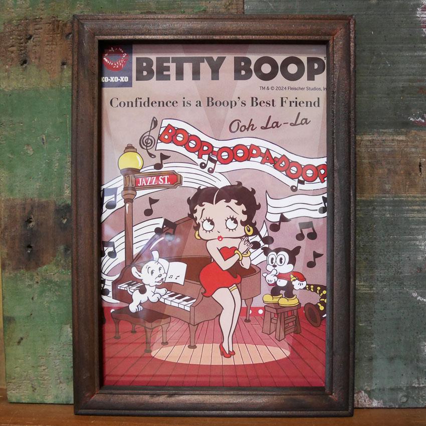 BETTY BOOP インテリアピクチャー ベティブープ BT-COMIC ヴィンテージ