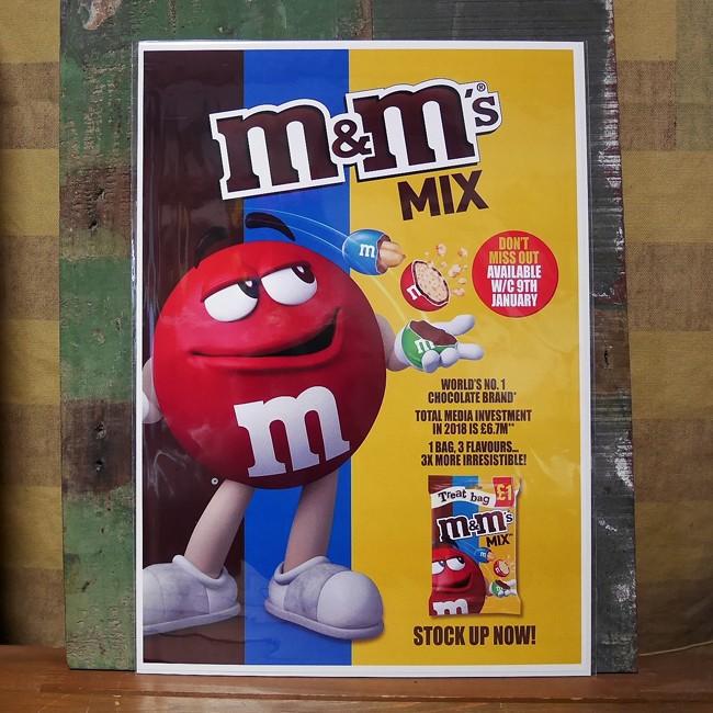 m&m's インテリア ポスター MIX アメリカンポスター