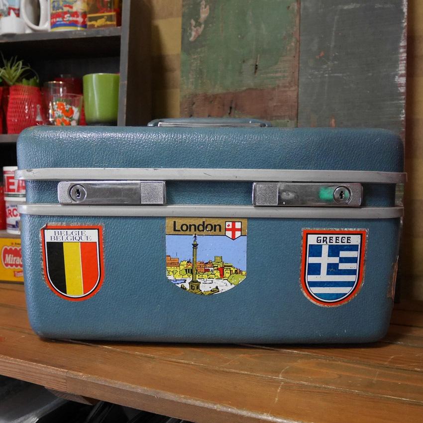 ヴィンテージ コスメボックス Samsonite Royal Traveller 小物入れ