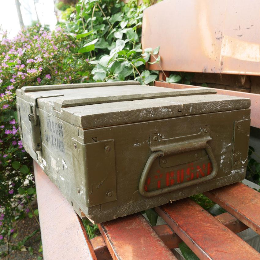 チェコ軍 F1 グレネードボックス 収納 ミリタリー 小物入れ ウッド