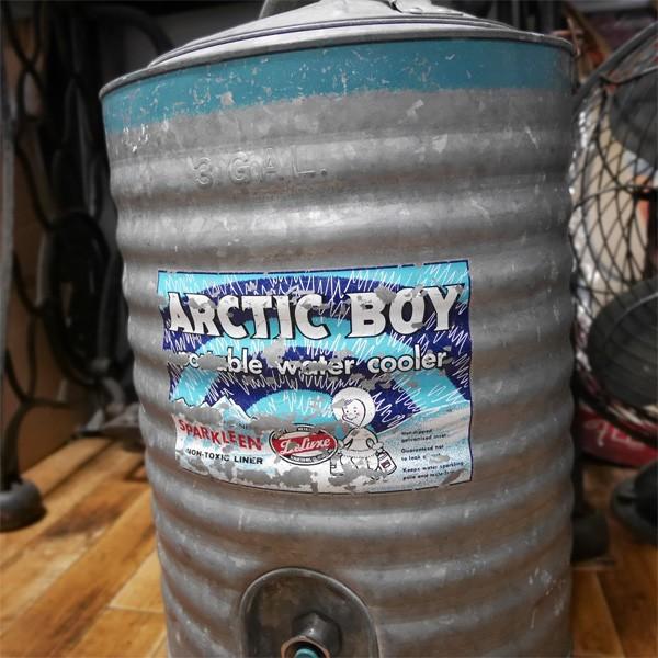 アンティーク ウォータージャグ ARCTIC BOY ビンテージ ウォータークーラー 3ガロン｜goodsfarm｜02