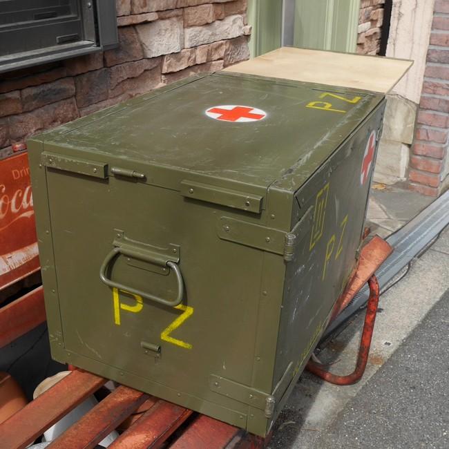 チェコ軍 メディカルボックス ミリタリー インテリア 収納 チェコ軍 メディカルボックス ミリタリー インテリア 収納