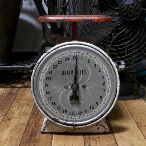 1948年アメリカンハンソンアンティークスケール ヴィンテージ ハンソン スケール Way Rite 計り HANSON SCALE