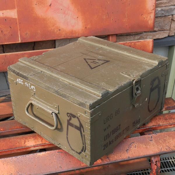 チェコ軍 アミニッションボックス 手榴弾入れ 収納ボックス グレネード