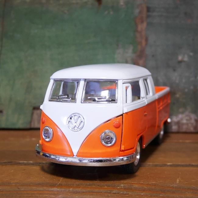 フォルクスワーゲンバス ダブルキャブ ピックアップ 1963 ダイキャスト