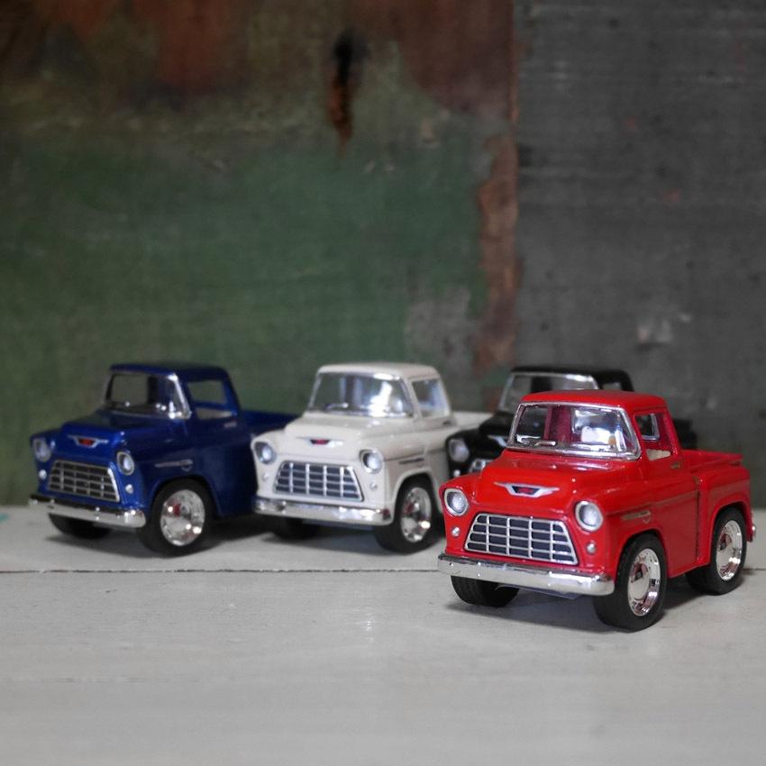 ステップサイド ダイキャストミニカー 4Pセット Stepside Junior