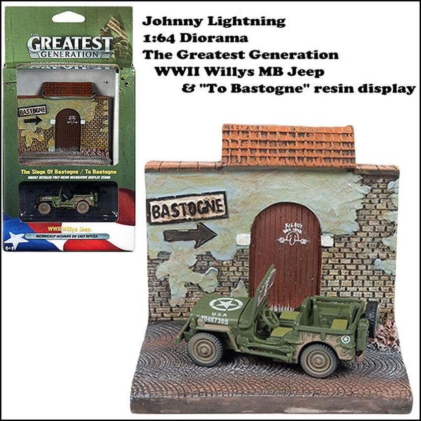 ジョニーライトニング ミニチュア ジープ JOHNNY LIGHTNING 1/64 WWII