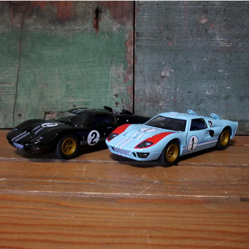 ダイキャストミニカー 1966 Ford GT40 MKII 1/32 プルバックミニカー