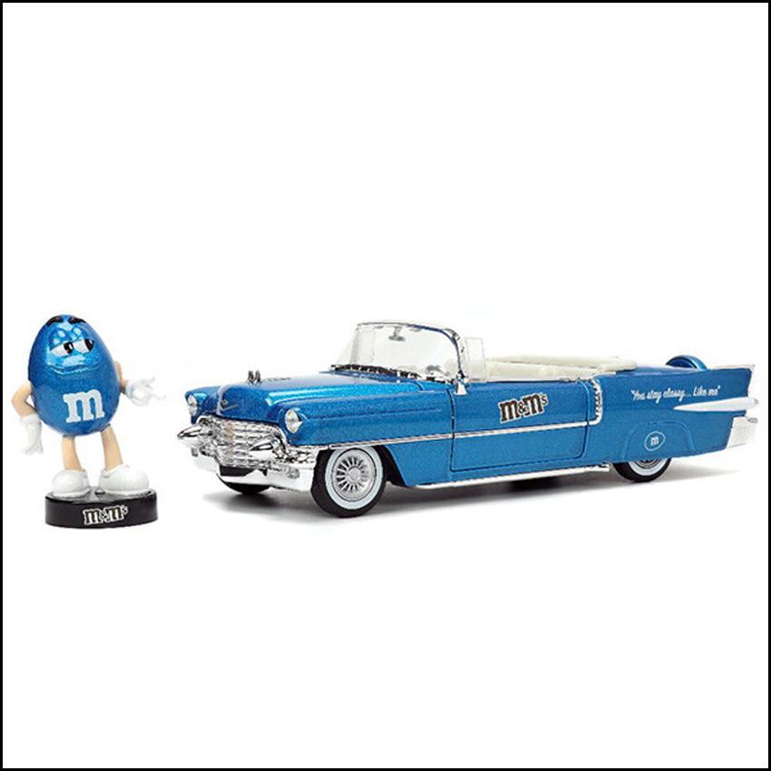 M&M'S レトロミニカー 1/24 JADA TOYS 1956 CADILLAC ELDORADO w M&M'S レトロミニカー 1/24 JADA TOYS 1956 CADILLAC ELDORADO w