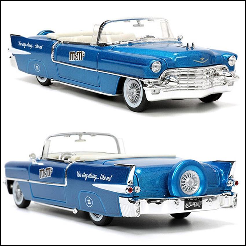 M&M'S レトロミニカー 1/24 JADA TOYS 1956 CADILLAC ELDORADO w M&M'S レトロミニカー 1/24 JADA TOYS 1956 CADILLAC ELDORADO w