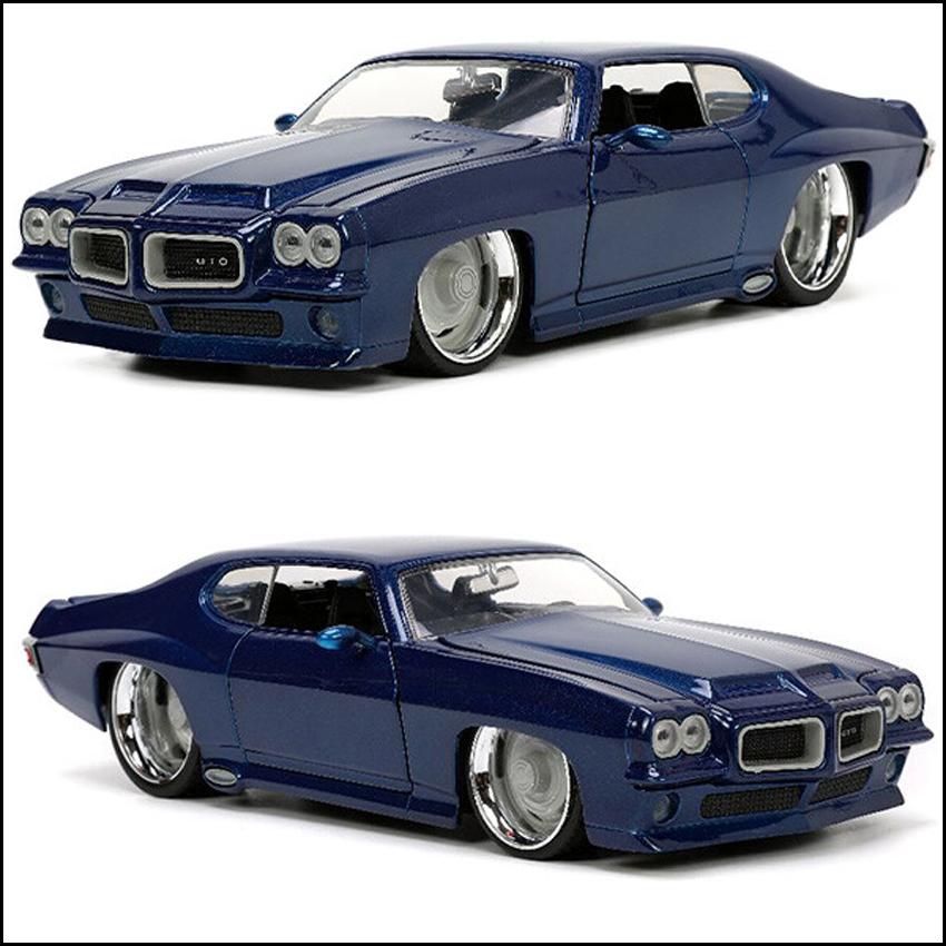 Jada ポンティアック GTO 1971 Pontiac GTO 1/24 レトロミニカー JADA