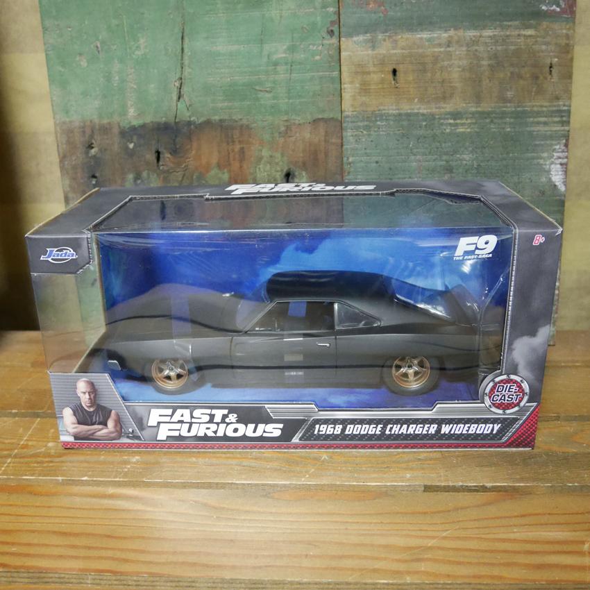 ミニカー 1/24 1968 DODGE CHARGER WIDEBODY Jada ワイルドスピードダイキャストカー DOM's 1968 DODGE CHARGER