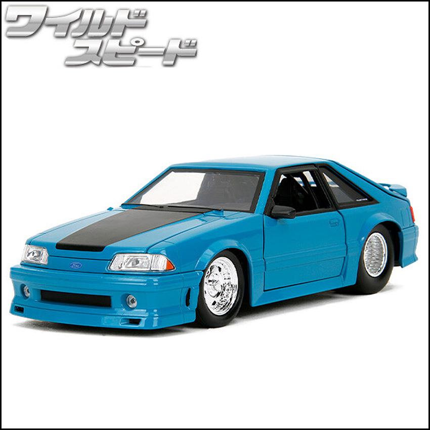 Jada ワイルドスピードダイキャストカー 1989 FORD MUSTANG GT 1/24