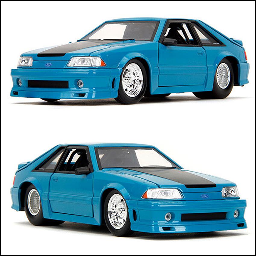 JADA TOYS ダイキャスト製 1:24スケール ワイルドスピード Jada ワイルドスピードダイキャストカー 1989 FORD MUSTANG GT 1/24