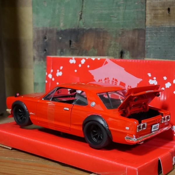 日産スカイライン レトロミニカー 1/24 JADA TOYS 1971 NISSAN SKYLINE 2000 GT-R｜goodsfarm｜05