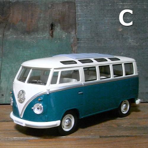 フォルクスワーゲン 1962 クラシック バス 1/24 レトロミニカー