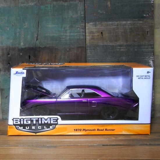 レトロミニカー 1970 PLYMOUTH ROAD RUNNER 1/24サイズ プリムス