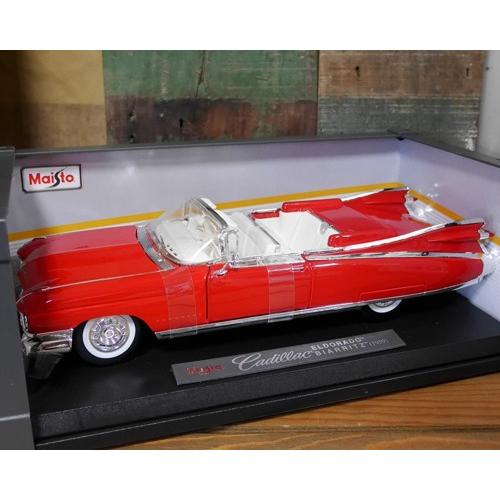 キャデラック エルドラド RED 1959 MAISTO 1/18 レトロミニカー