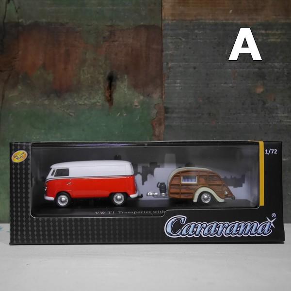 cararama ミニカー 1/72 カララマ フォルクスワーゲンバス キャラバン
