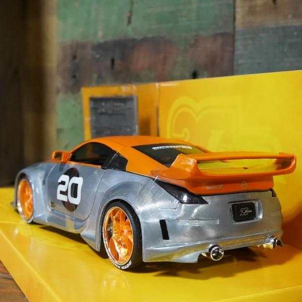 ジェイダトイズNISSAN 350Z 新品未開封ミニカー☆当時物記念モデル希少 JADA 20th ANNIVERSARY OPTION D ミニカー 2003 NISSAN 350Z 1/24