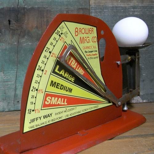 アンティーク エッグスケール インテリア 卵 計量器 : アメリカン雑貨