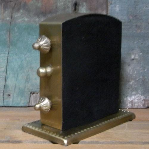 卓上 ブラス 万年カレンダー 真鍮製 レトロ アンティークタイプ