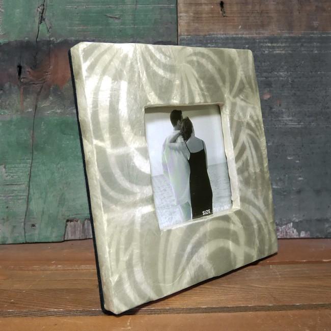 シェル フォトフレーム 写真立て : アメリカン雑貨のグッズファーム