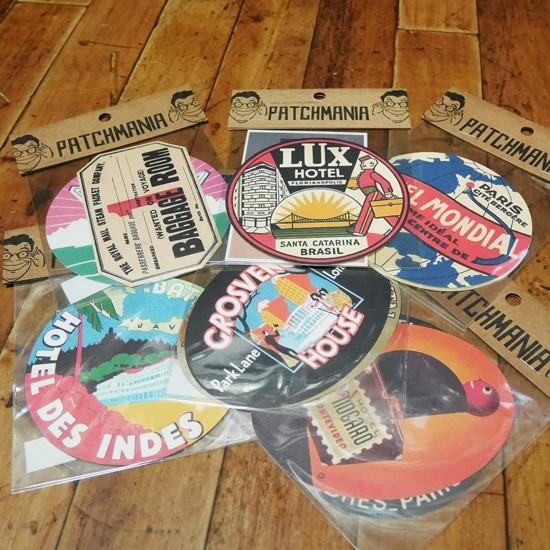 Patchmania ヴィンテージ ステッカー 2枚セット レトロ ステッカーシール Sk 130 アメリカン雑貨のグッズファーム 通販 Yahoo ショッピング