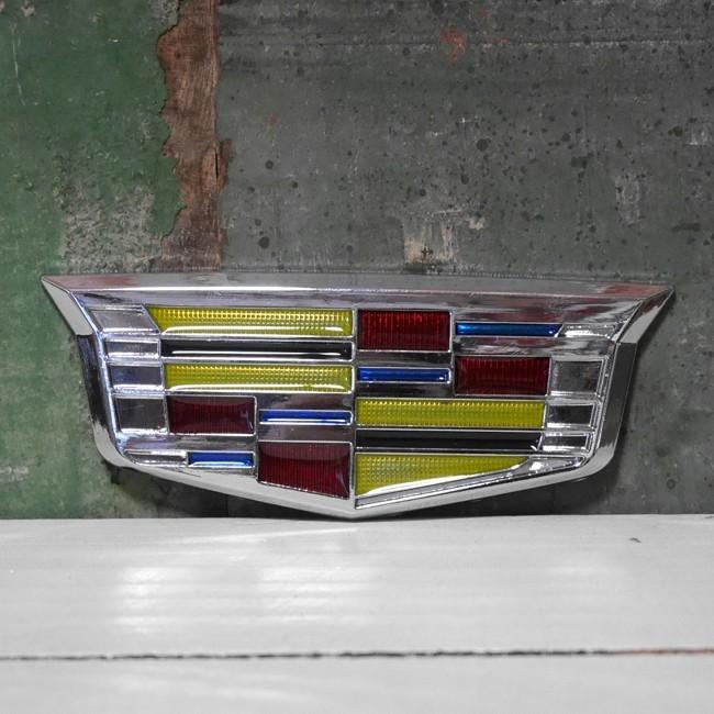 キャデラック（Cadillac） スチール ステッカー エンブレム