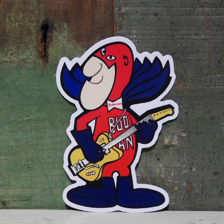 アメリカンキャラクター Pvc ステッカー バドマン バドワイザー シール Sticker mn Sk 186 アメリカン雑貨のグッズファーム 通販 Yahoo ショッピング