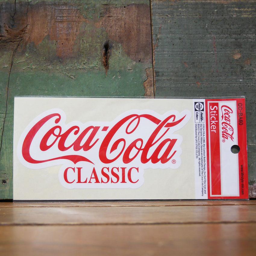 珍品　コカ・コーラあいされて120周年記念大型ステッカー 珍品 コカ・コーラあいされて120周年記念大型ステッカー 【公式通販】