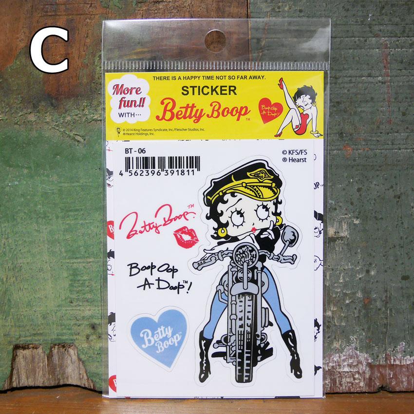BETTY BOOP（ベティ ブープ） BETTY BOOP Sticker ステッカー シール