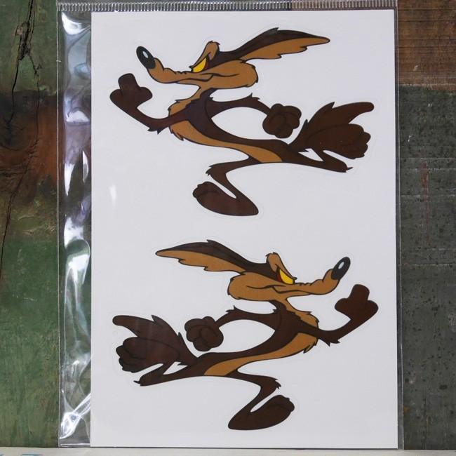 値下げ[激レア]　ロードランナー&ワイリーコヨーテセル画 JADATOYS 1/24 PLYMOUTH ロードランナー ワイリーコヨーテ LOONY T