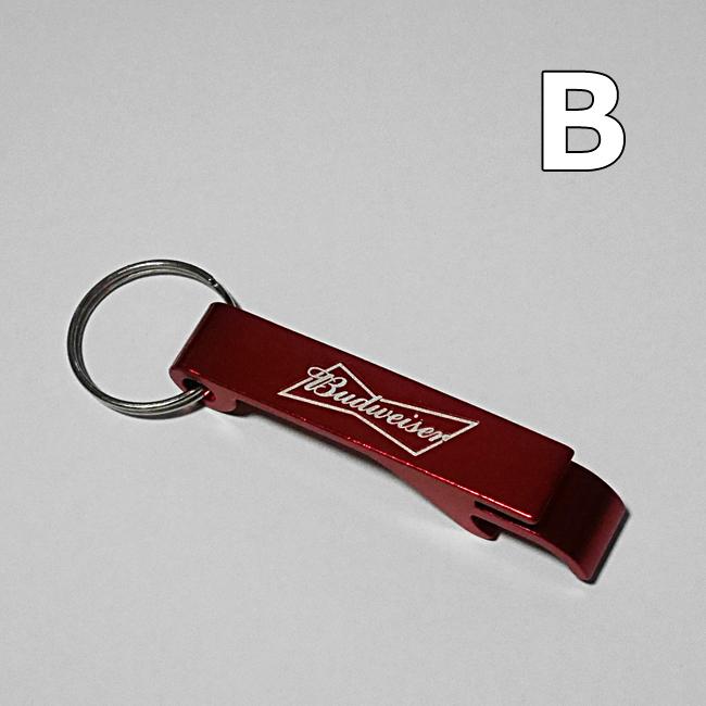 アメリカン 栓抜き キーホルダー ボトルオープナー キーリング