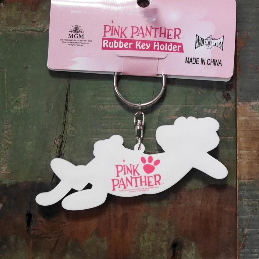 ラバー キーホルダー ピンクパンサー アメリカン雑貨 PINK ラバー キーホルダー ピンクパンサー アメリカン雑貨 PINK