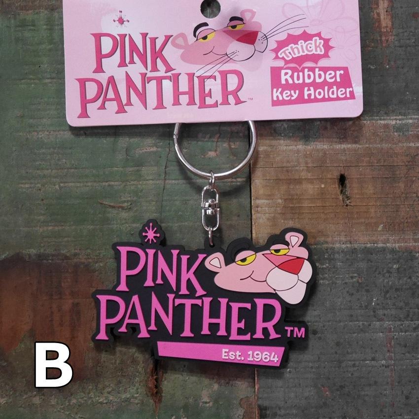 ラバー キーホルダー ピンクパンサー アメリカン雑貨 PINK PANTHER