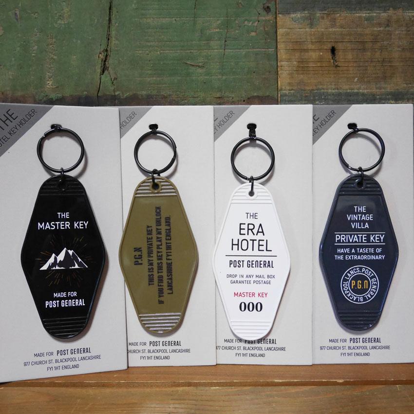 POST GENERAL ザ ホテル キーホルダー ポストジェネラル キータグ