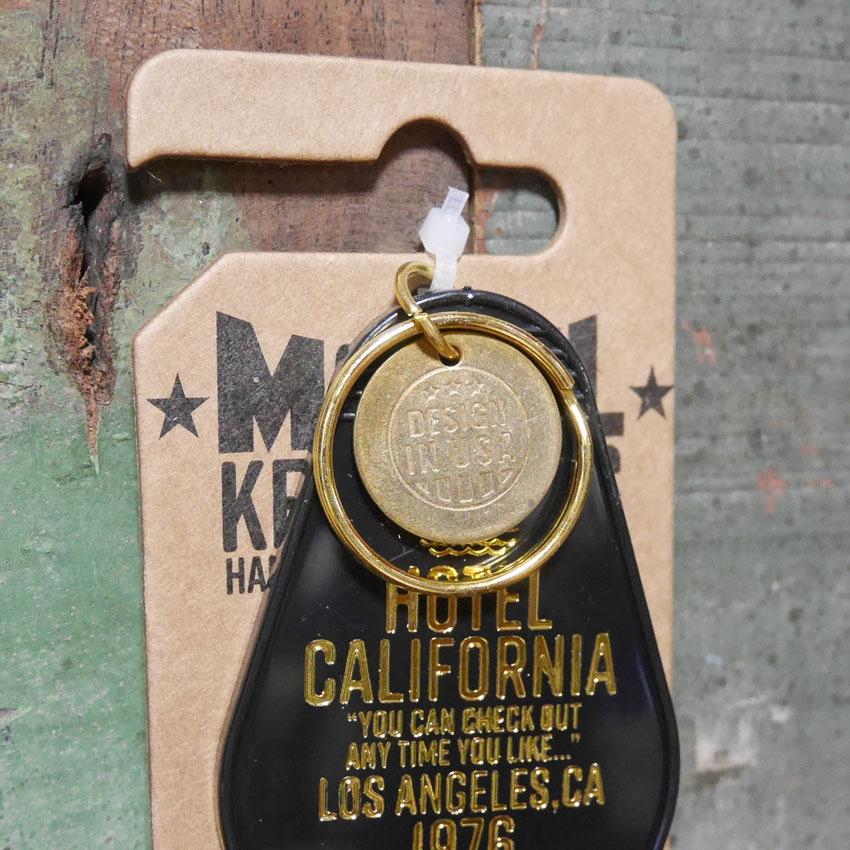モーテル キーホルダー カリフォルニア MOTEL KEY CHAIN CALIFORNIA