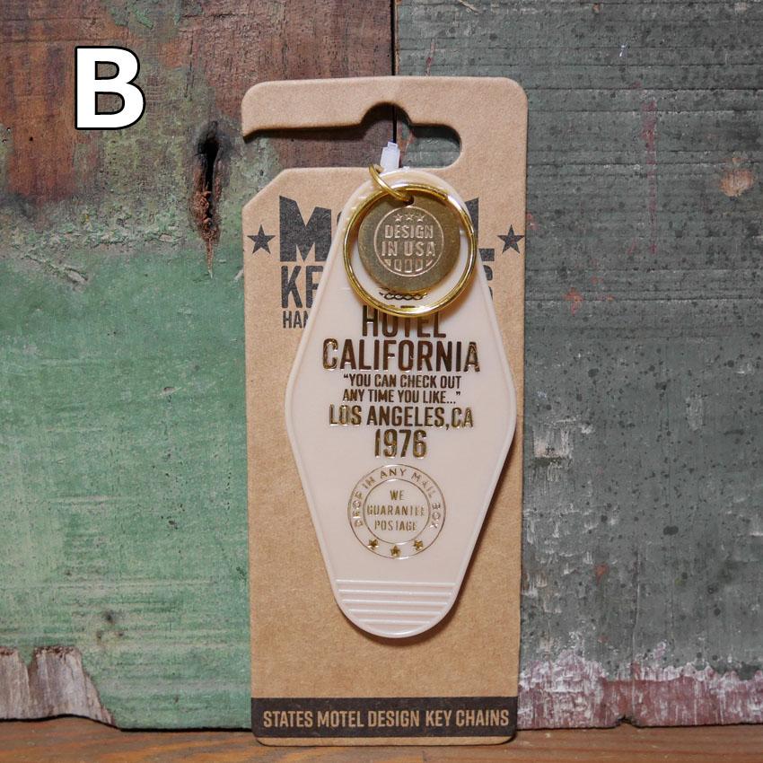 8個　菱形　ホテル　モーテル　キーホルダー　アメリカン雑貨　プラスチック製 モーテル キーホルダー ハワイ MOTEL KEY CHAIN HAWAI : アメリカン