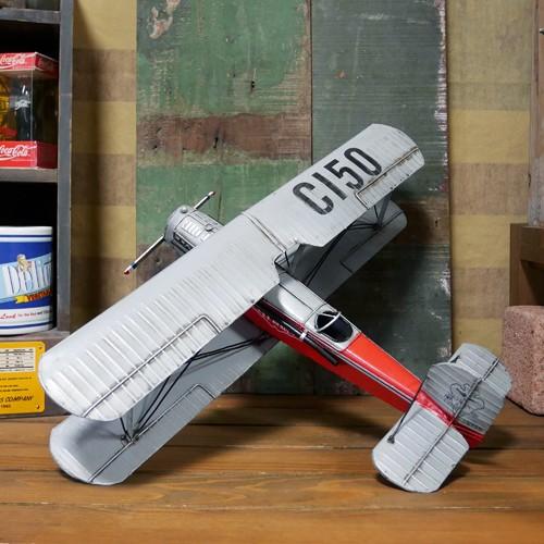 ブリキのおもちゃ 飛行機 複葉機 C150 : アメリカン雑貨のグッズ