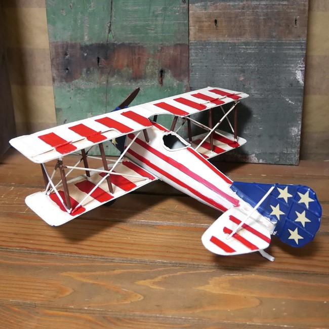ヴィンテージ プレーン US インテリア 飛行機 ブリキのおもちゃ