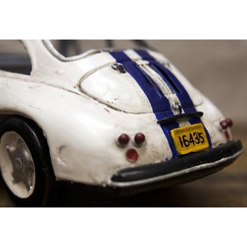 レーシングカー ホワイト540 インテリア ブリキのおもちゃ 自動車