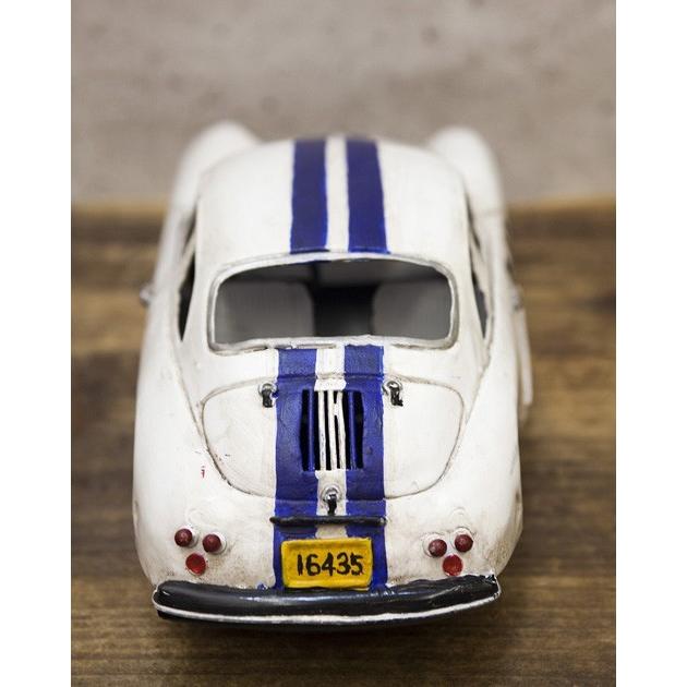 レーシングカー ホワイト540 インテリア ブリキのおもちゃ 自動車