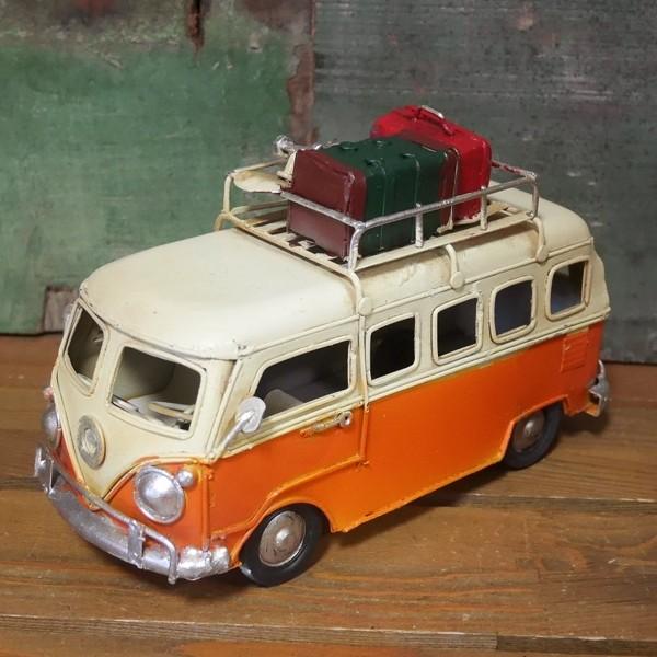 フォルクスワーゲン ミニチュアバス ノスタルジックデコ 自動車